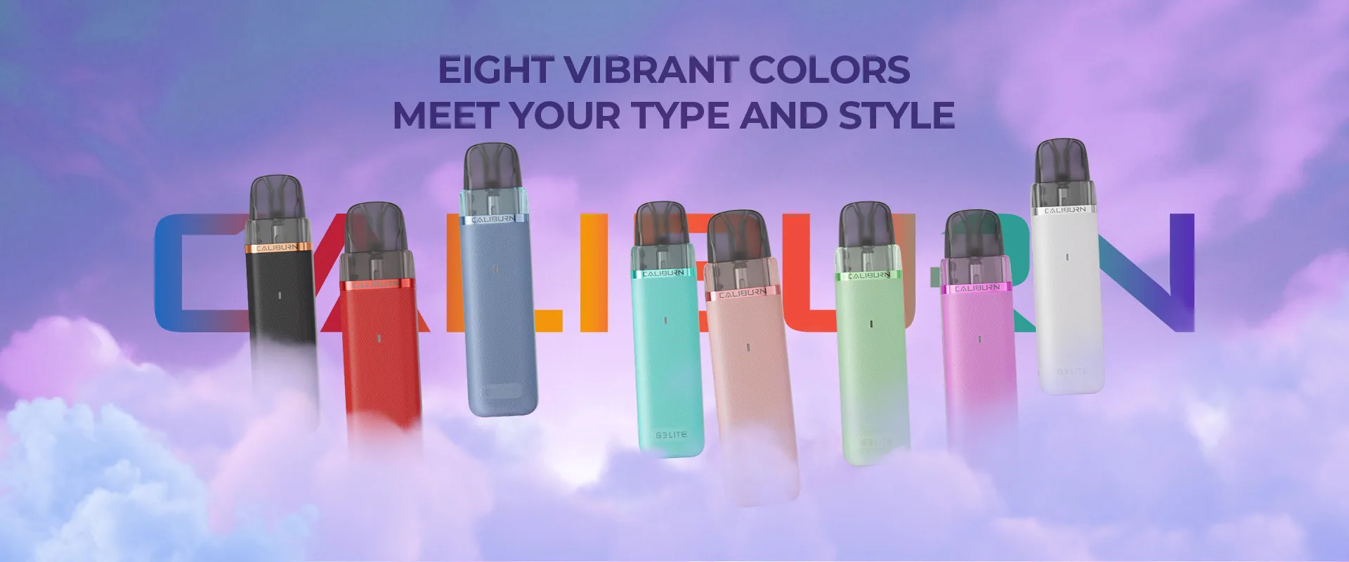 Uwell Caliburn G3 LITE official key visual