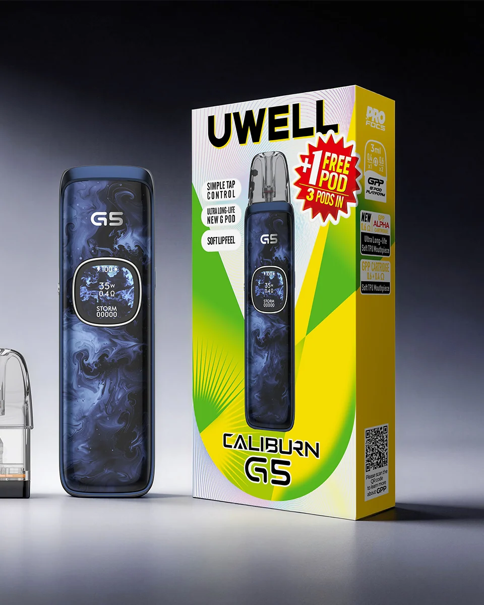 Uwell Caliburn GPP ALPHA Pods – official product photo